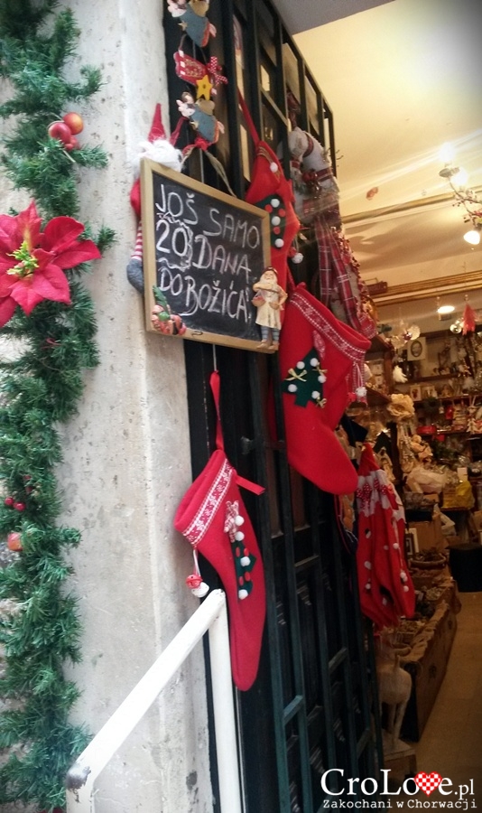 Christmas Shop w Dubrowniku