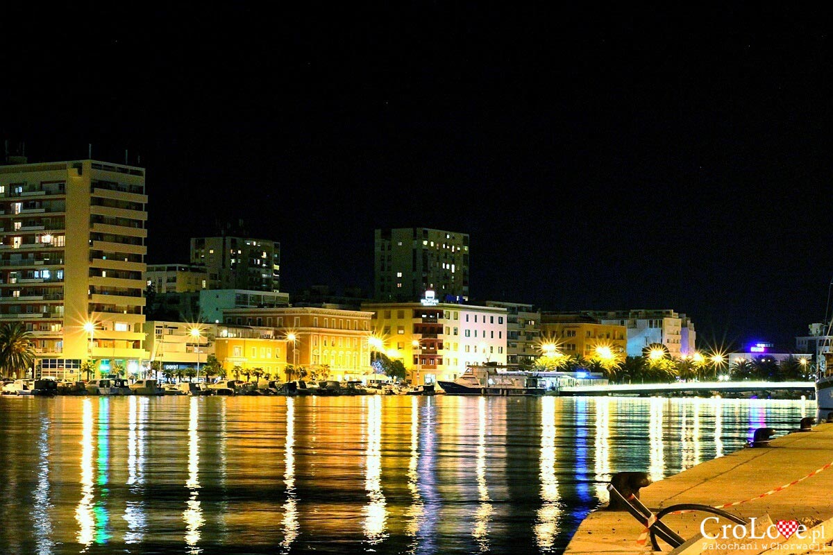 Zadar nocą