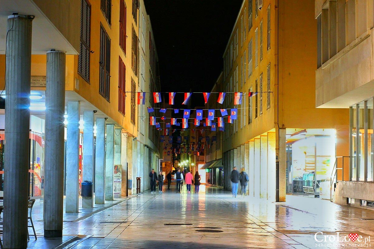 Zadar nocą