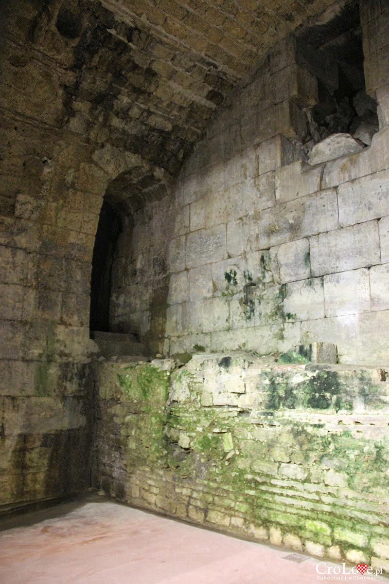 Podziemia pałacu Dioklecjana w Splicie