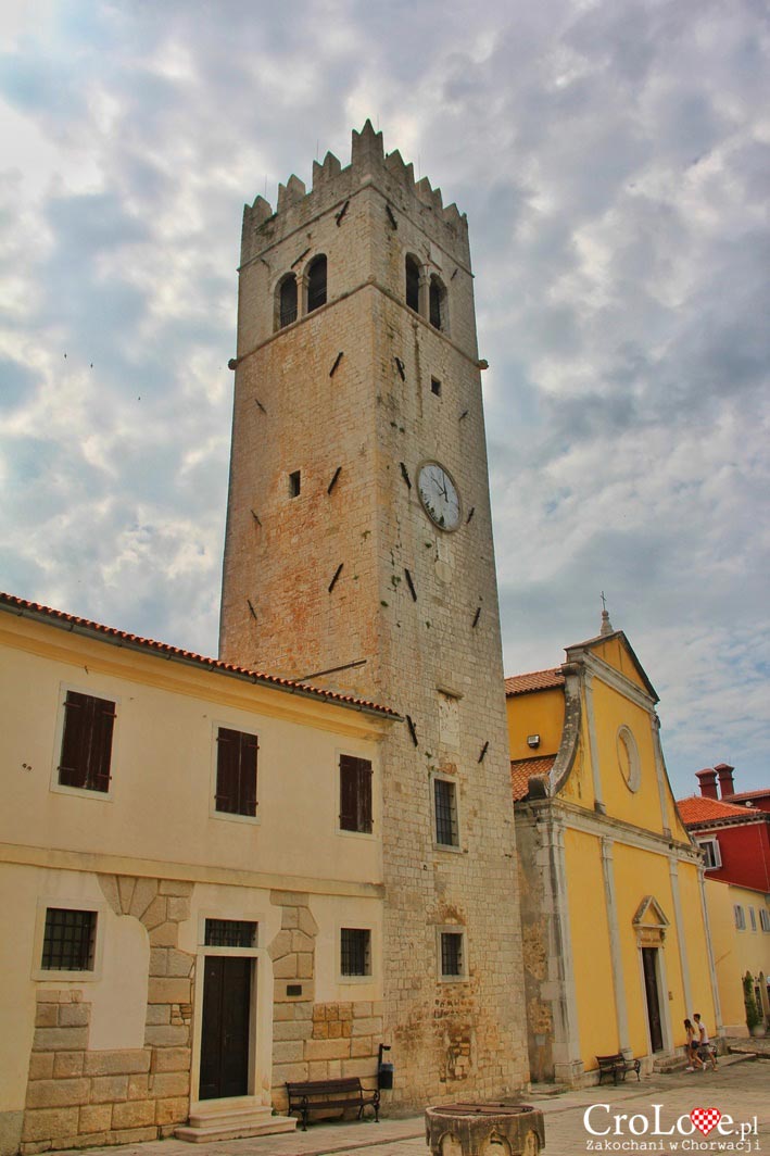 Dzwonnica - wieża przy kościele Św. Stefana w Motovun