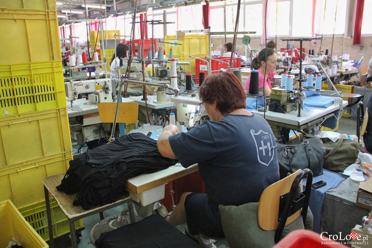 Fabryka odzieży Galeb w Omišu