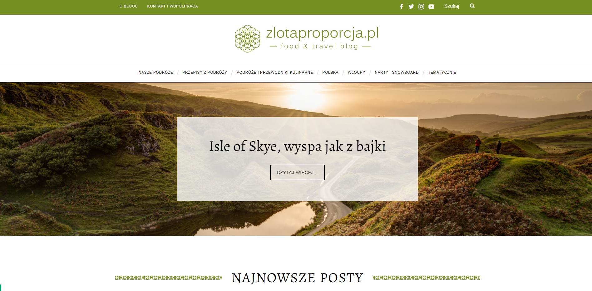 Blog podróżniczy zlotaproporcja.pl