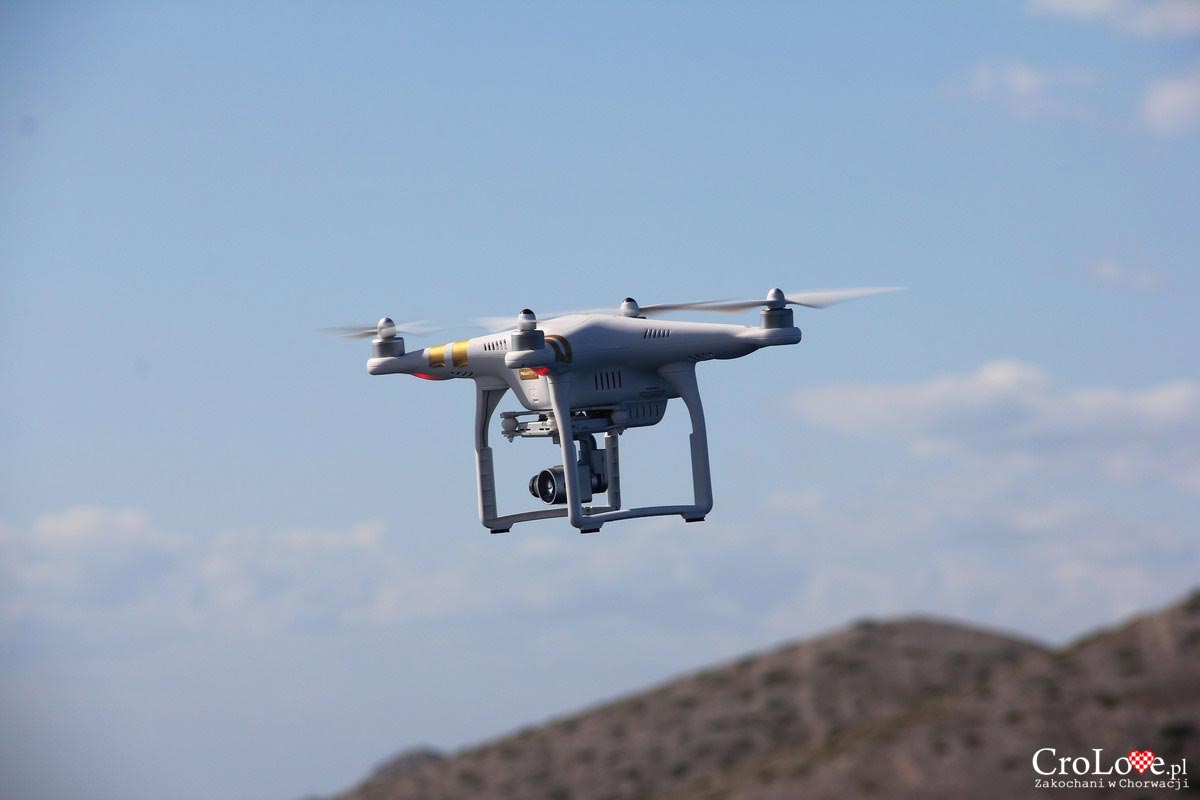 Latanie dronem w Chorwacji