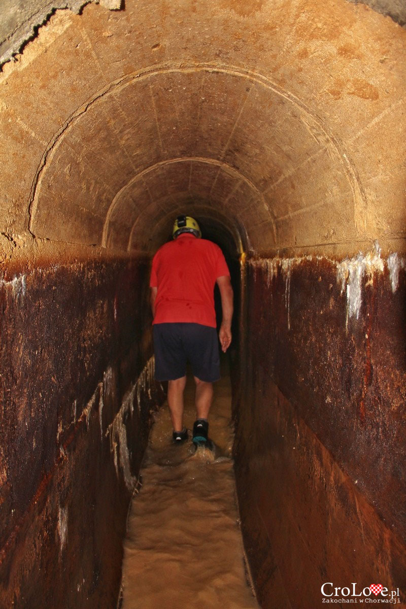 Podziemna cześć akweduktu Dioklecjana w Splicie