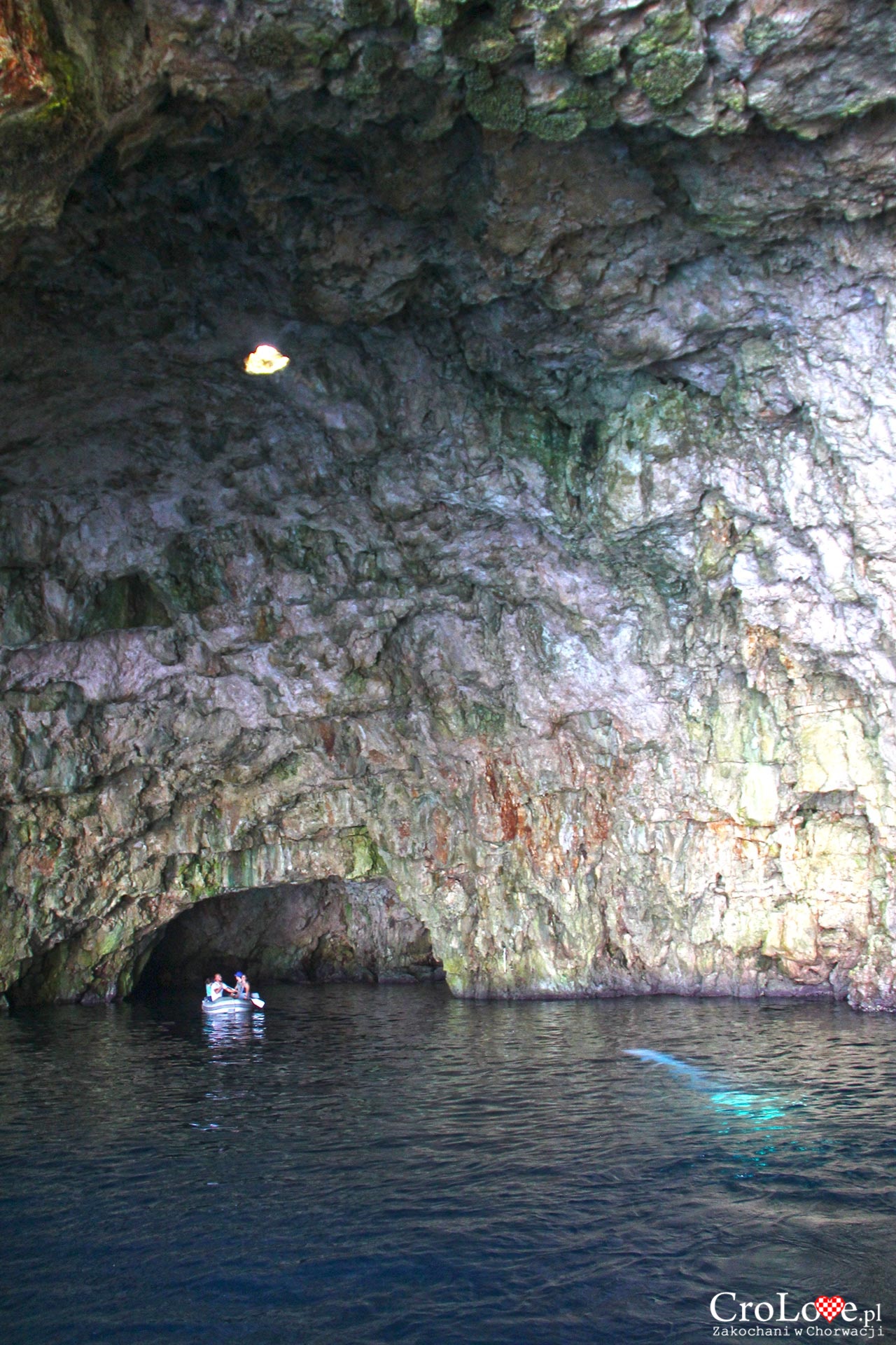 Zielona Jaskinia na wyspie Vis