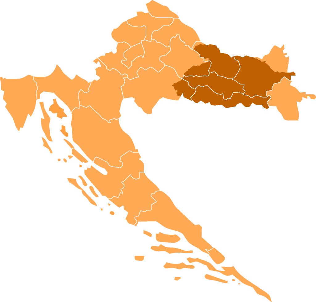 Region Slavonia w Chorwacji (fot. Wikipedia)