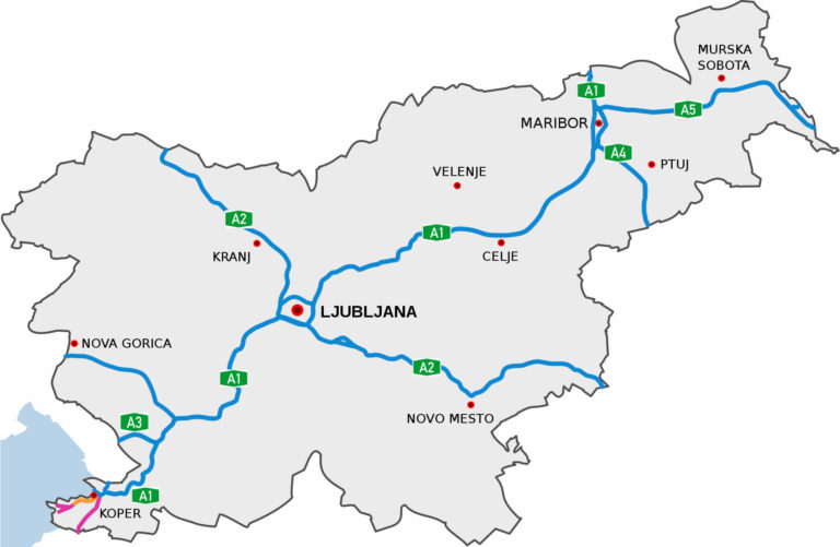 Winiety Słowenia 2020. Ceny autostrad w Słowenii