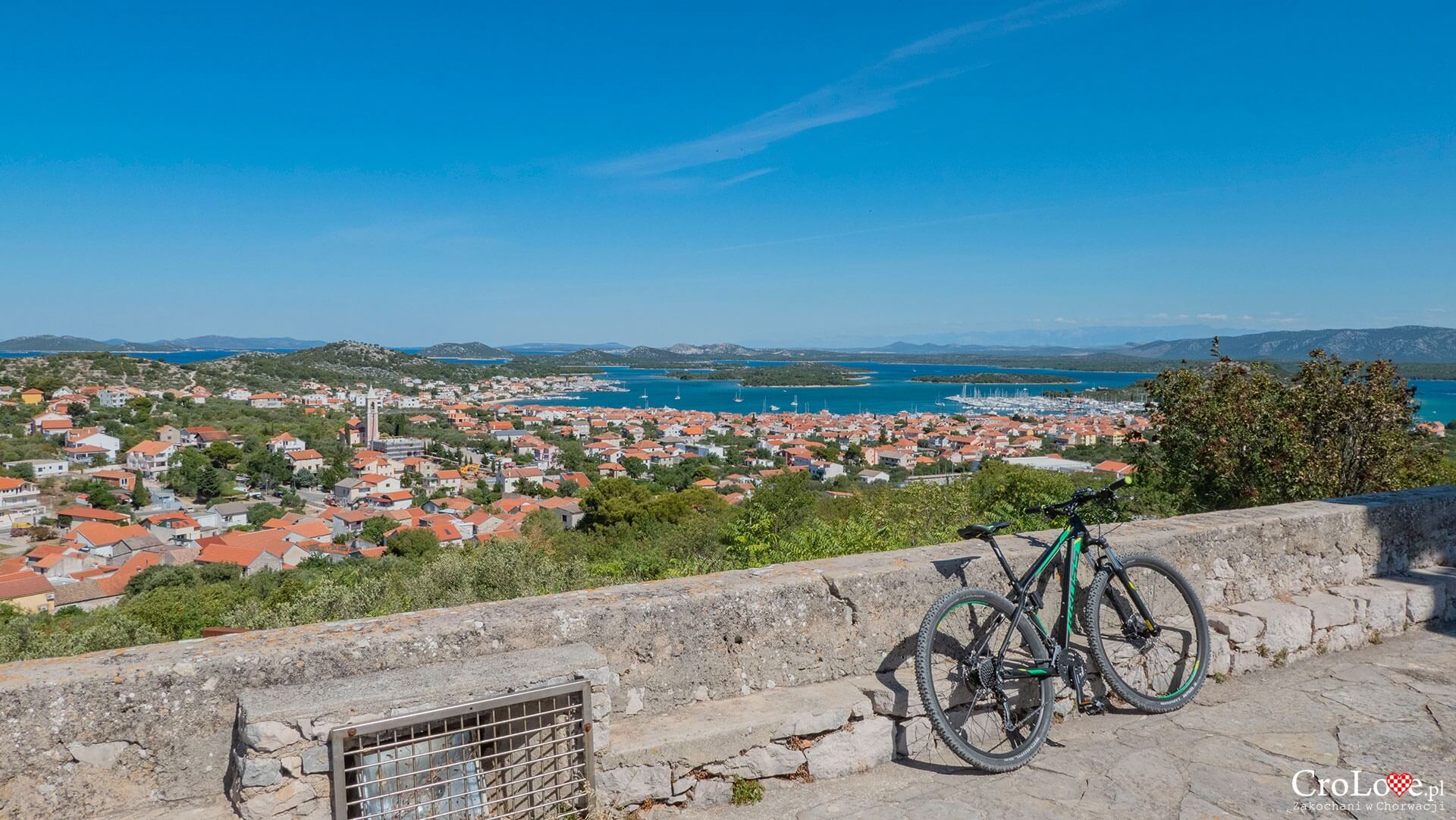 Rowerem po wyspie Murter, Chorwacja
