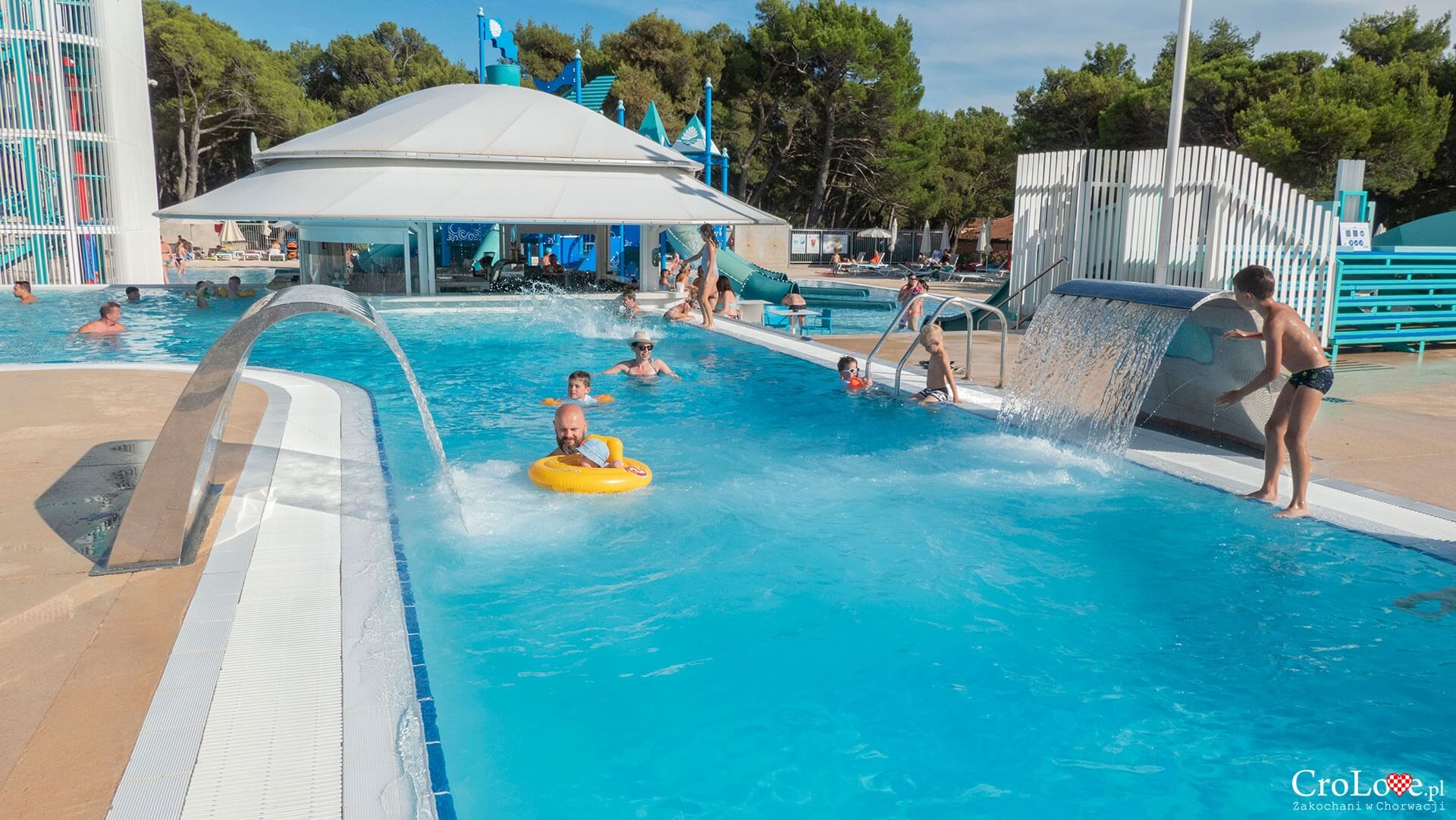 Aquapark Čikat na wyspie Lošinj
