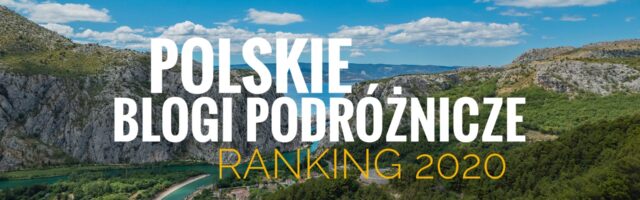 Ranking polskich blogów podróżniczych 2020