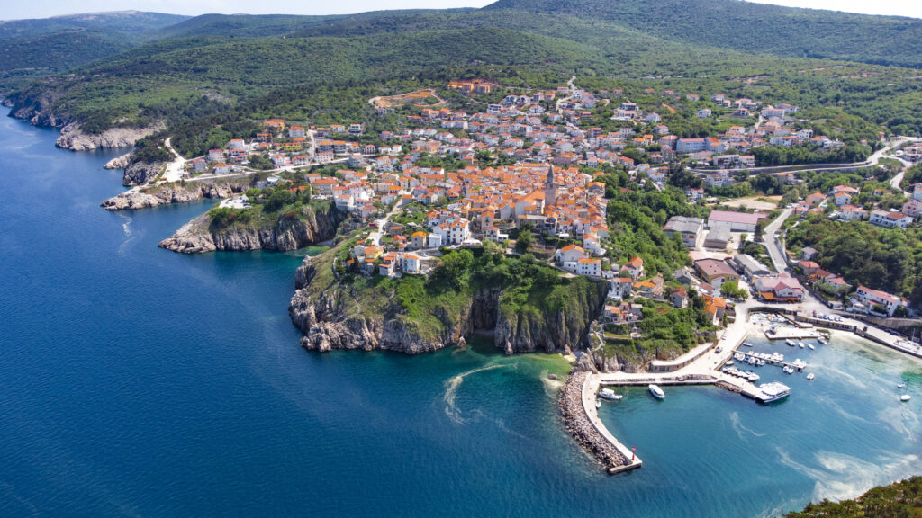 Vrbnik na wyspie Krk w Chorwacji