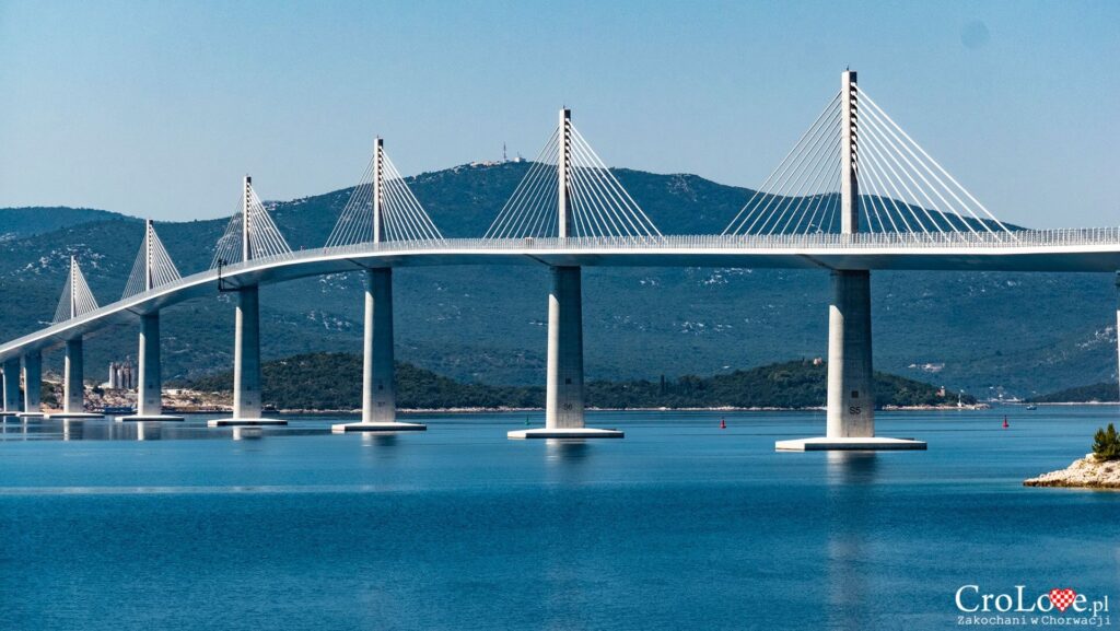 Most Pelješac w Chorwacji