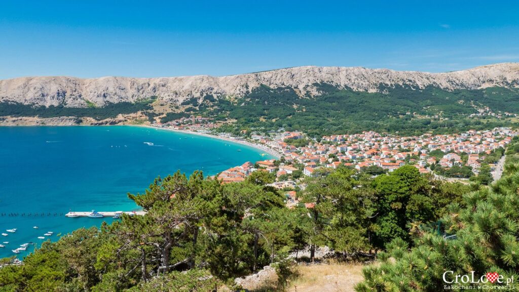 Baška na wyspie Krk w Chorwacji