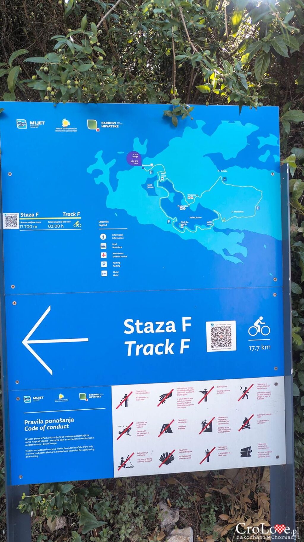 Park Narodowy Mljet w Chorwacji