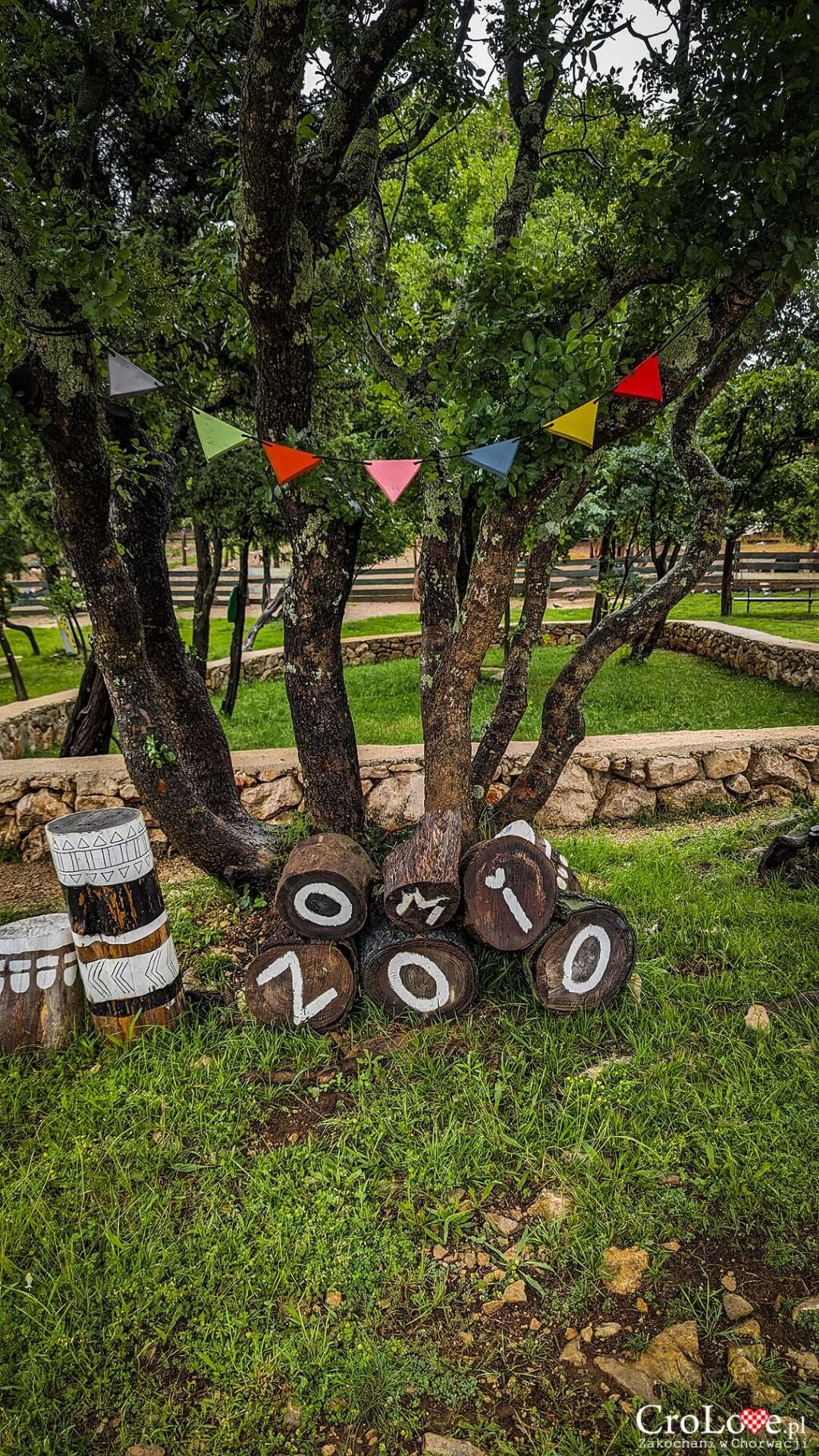 Mini ZOO na kempingu Omišalj na wyspie Krk w Chorwacji