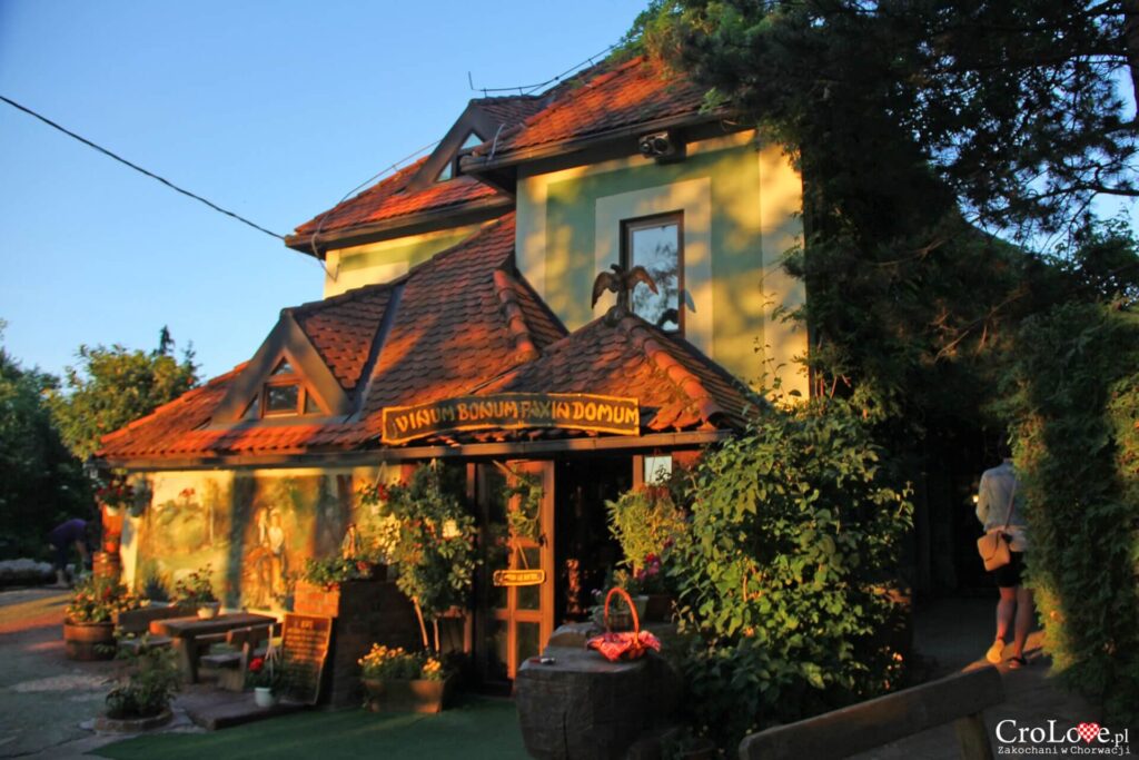 Restauracja Grešna Gorica w regionie Zagorje w Chorwacji