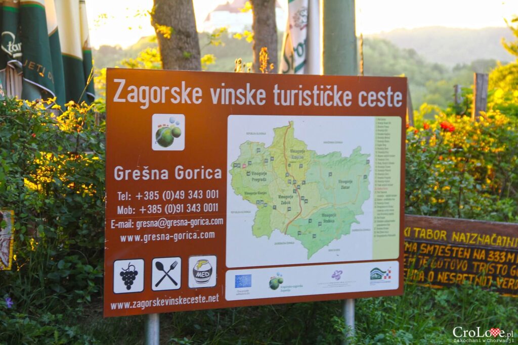 Restauracja Grešna Gorica w regionie Zagorje w Chorwacji