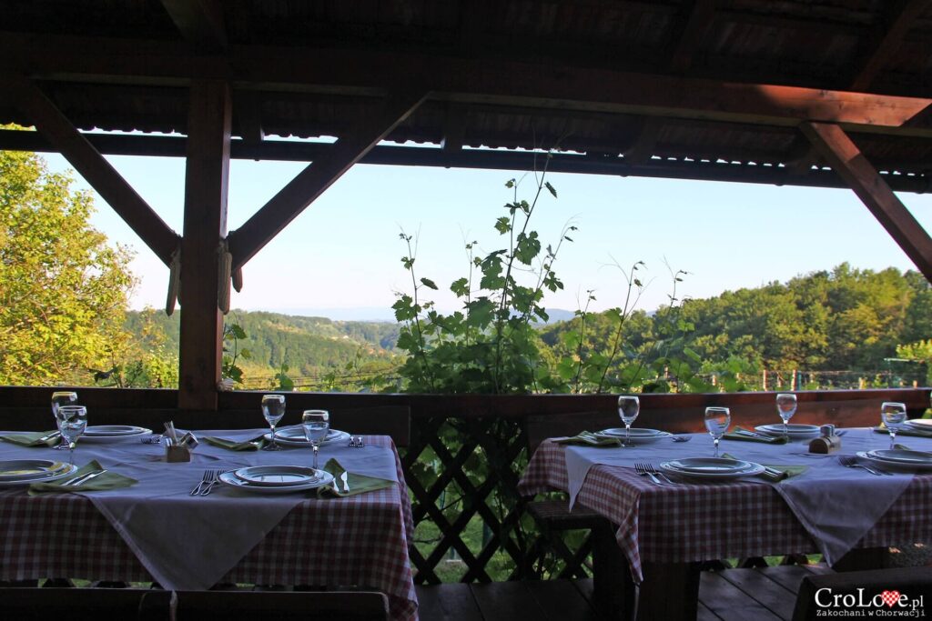 Restauracja Grešna Gorica w regionie Zagorje w Chorwacji