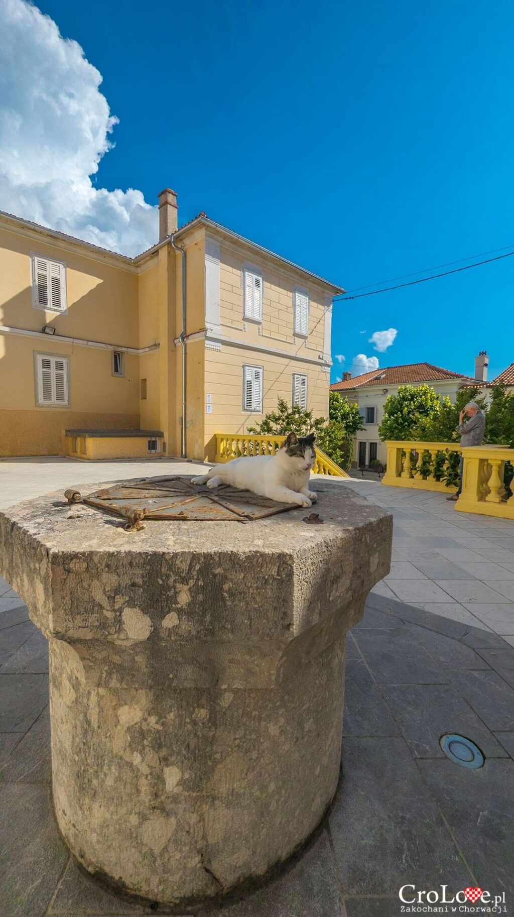 Kaštel (Kešte) - Biblioteka Vid Omišaljanin - Omišalj na wyspie Krk w Chorwacji