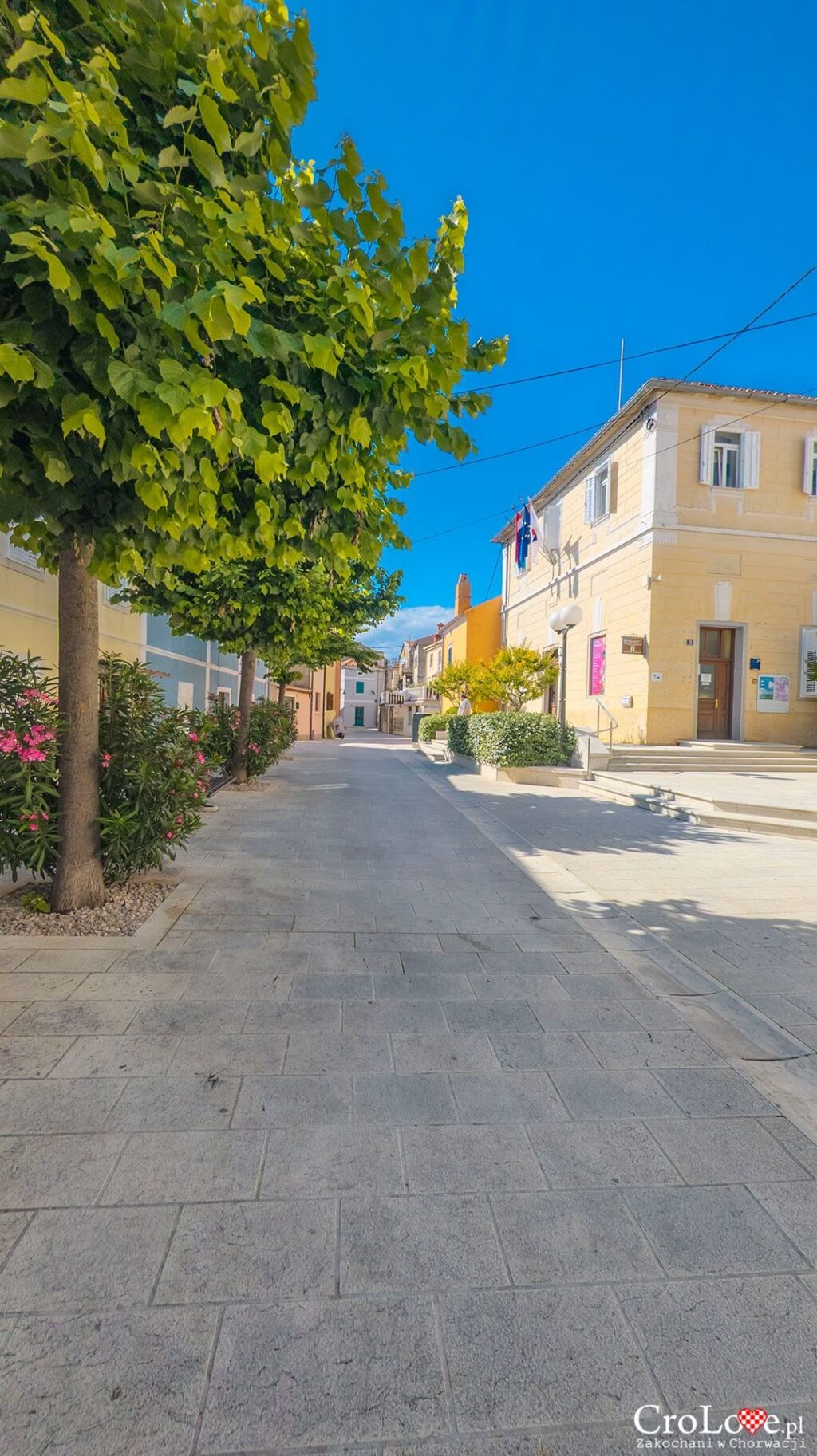 Omišalj na wyspie Krk w Chorwacji