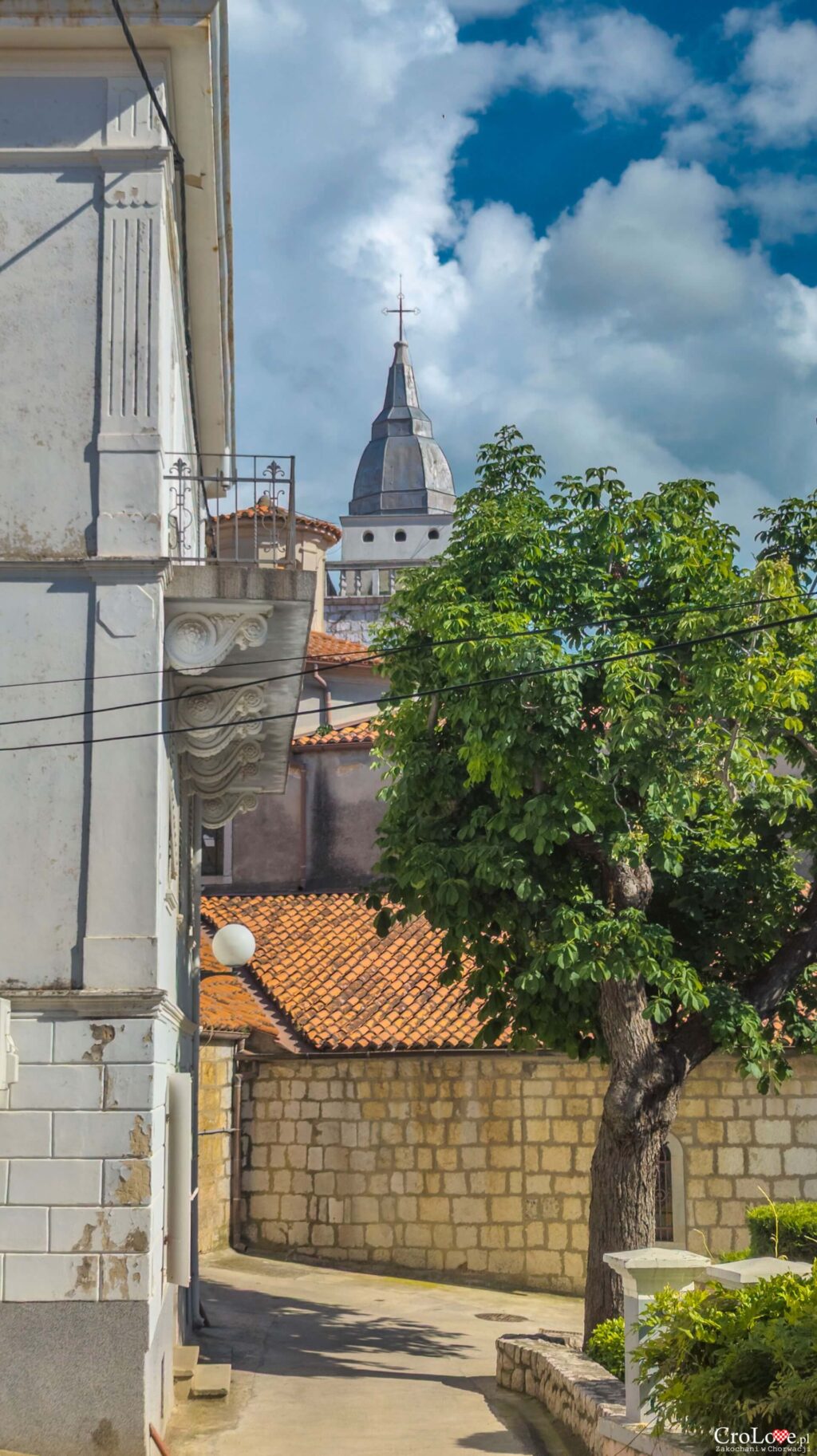 Omišalj na wyspie Krk w Chorwacji