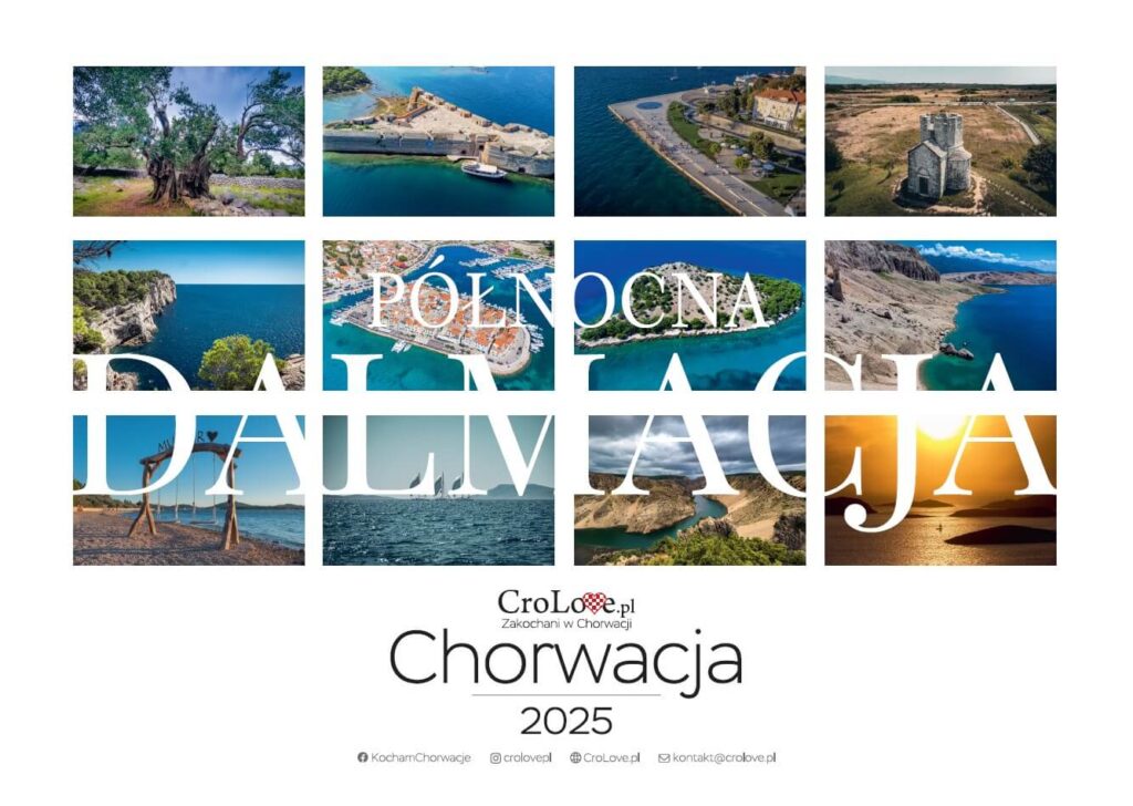 Kalendarz Chorwacja 2025 CroLove